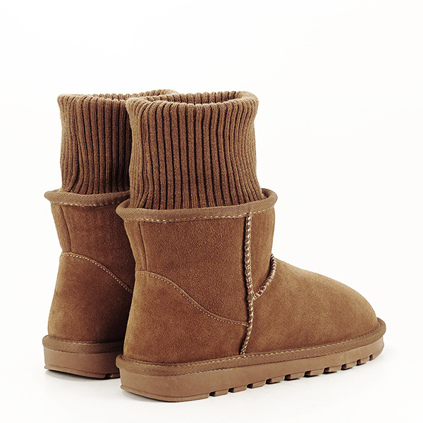 Ghete camel din piele naturala B-5812 118 [9]