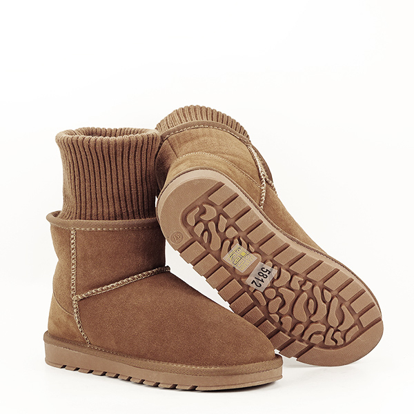 Ghete camel din piele naturala B-5812 118 [4]