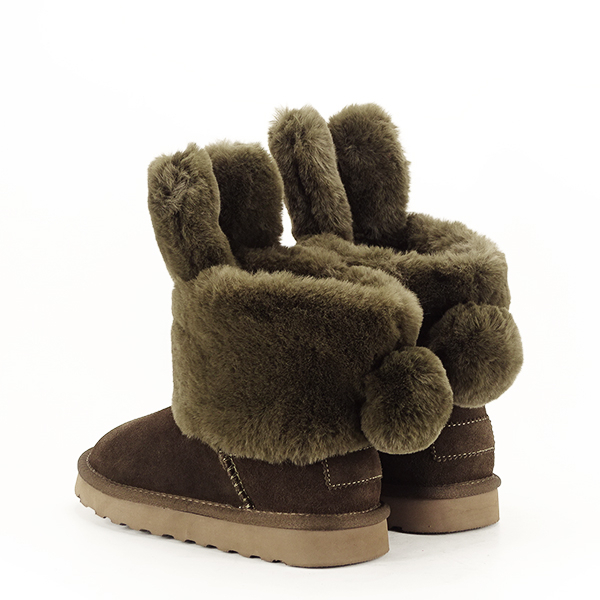 Ghete kaki copii din piele naturala Iris 132 [9]