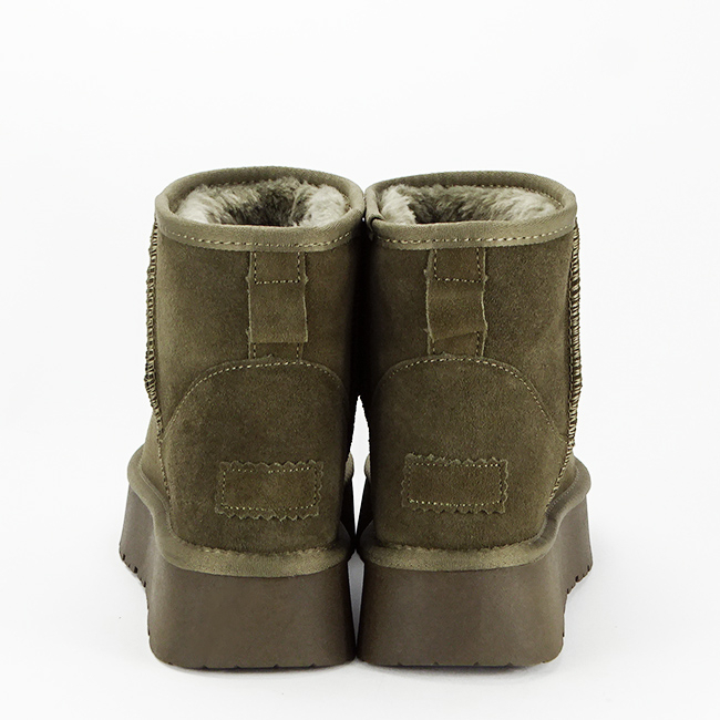 Ghete din piele naturala kaki B-JB1925 117 [5]