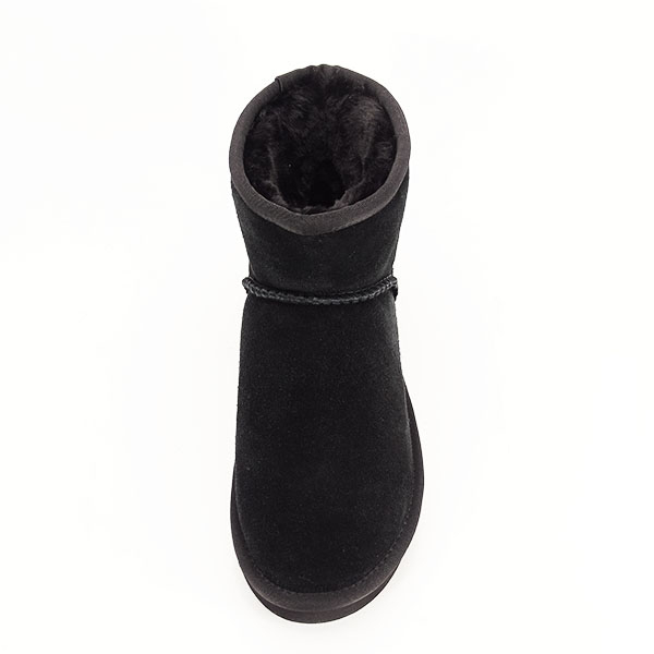 Ghete negre copii din piele naturala Iris 132 [5]