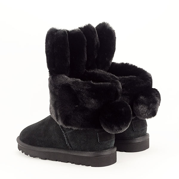 Ghete negre copii din piele naturala Iris 132 [6]