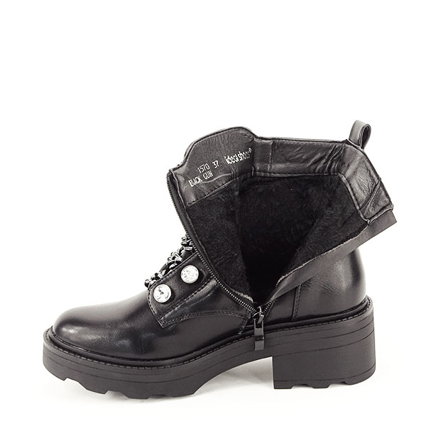 Ghete negre cu cristale Ramona 118 [8]
