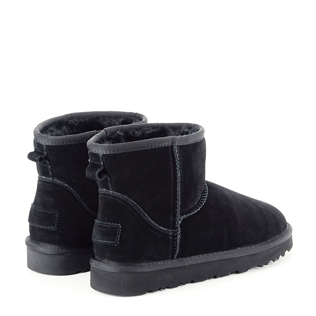 Ghete negre din piele naturala Fiona 116 [5]