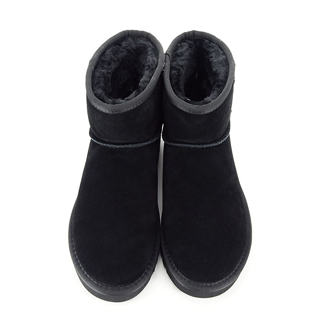 Ghete negre din piele naturala Fiona 116 [3]