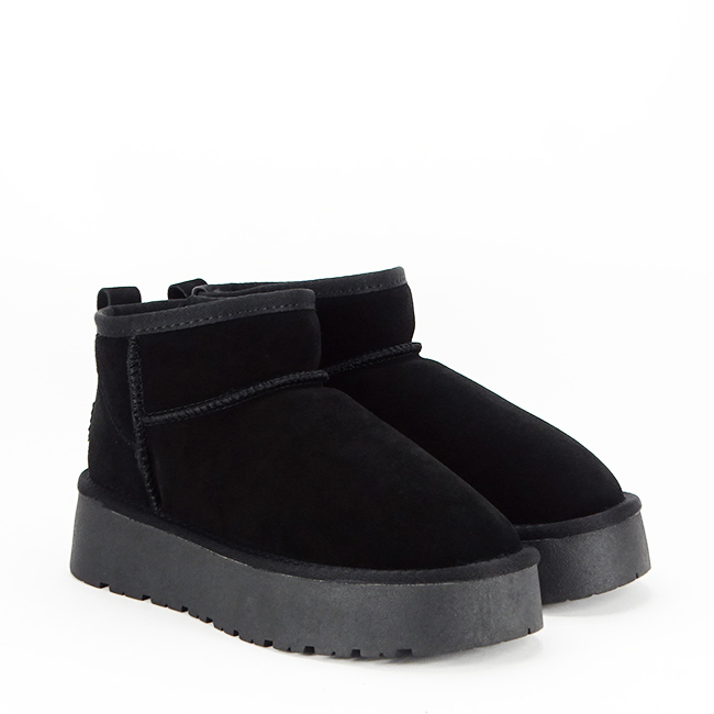 Ghete negre din piele naturala B-JB1924 118 [7]