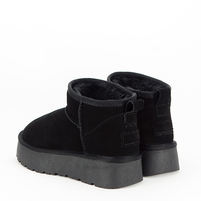 Ghete negre din piele naturala B-JB1924 118 [4]