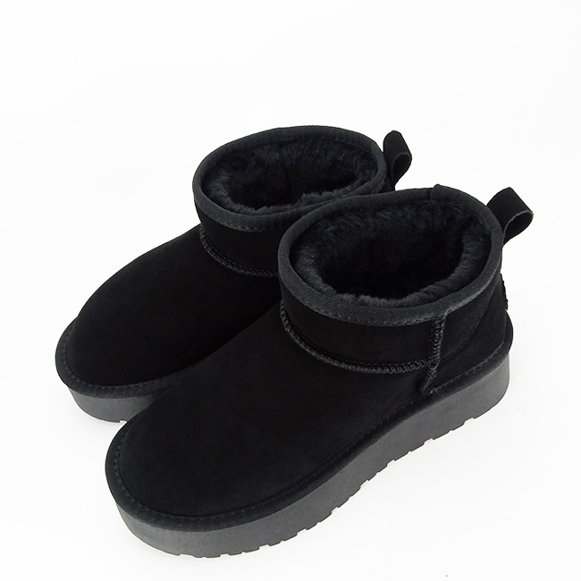 Ghete negre din piele naturala B-JB1924 118 [9]