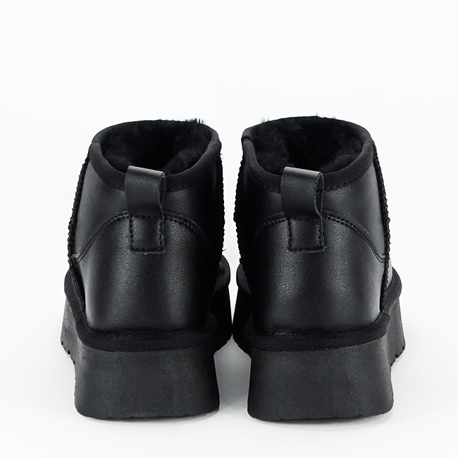 Ghete negre din piele naturala B-W5828-1 118 [6]