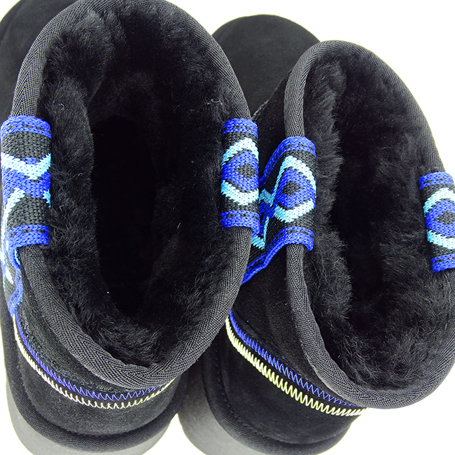 Ghete negre din piele naturala W5829 118 [10]