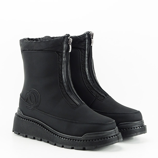 Ghete negre imblanite 21-Q75 111 [6]