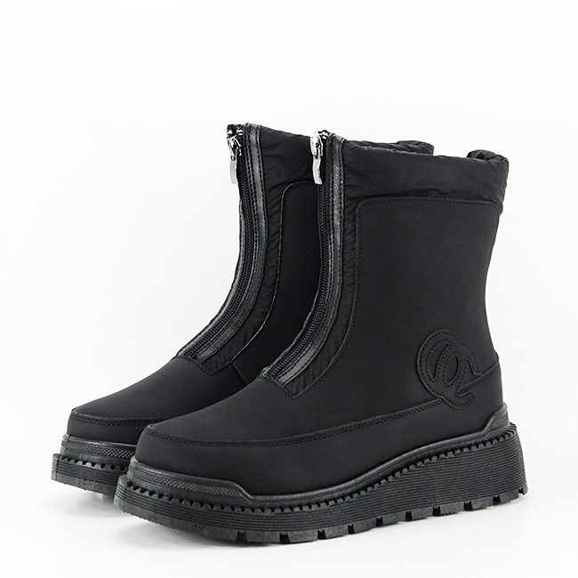 Ghete negre imblanite 21-Q75 111 [2]