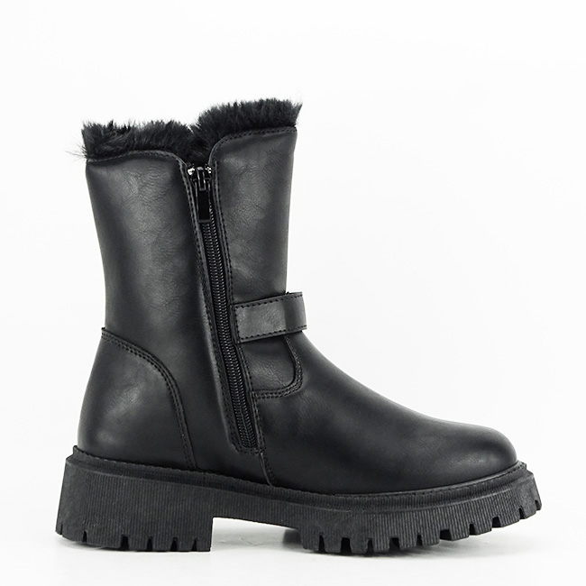 Ghete negre imblanite B026-86 112 [6]