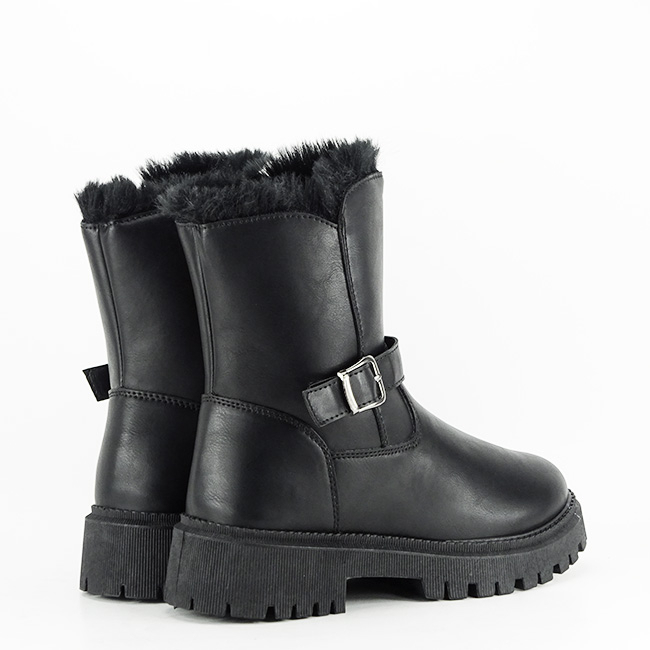 Ghete negre imblanite B026-86 112 [5]