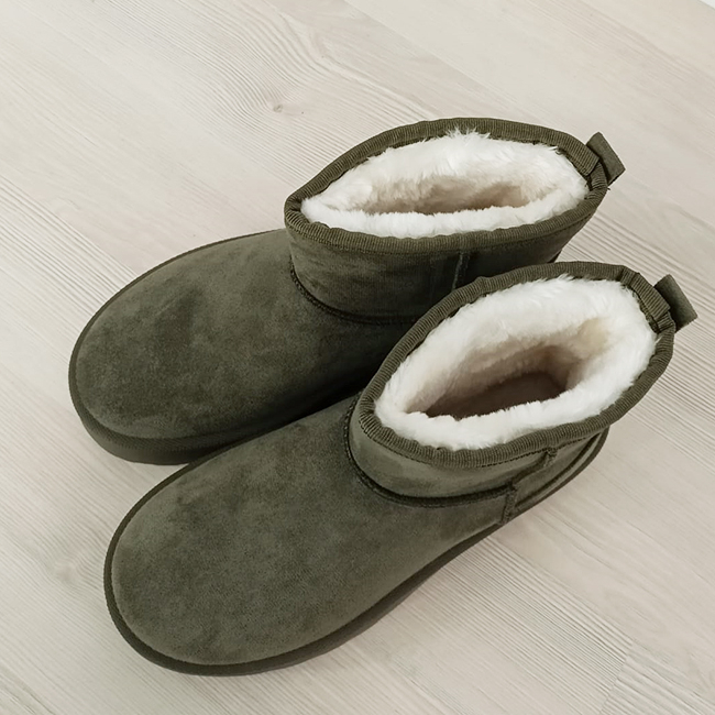 Ghete verzi imblanite cu talpa groasa B-LT33-45 111 [8]