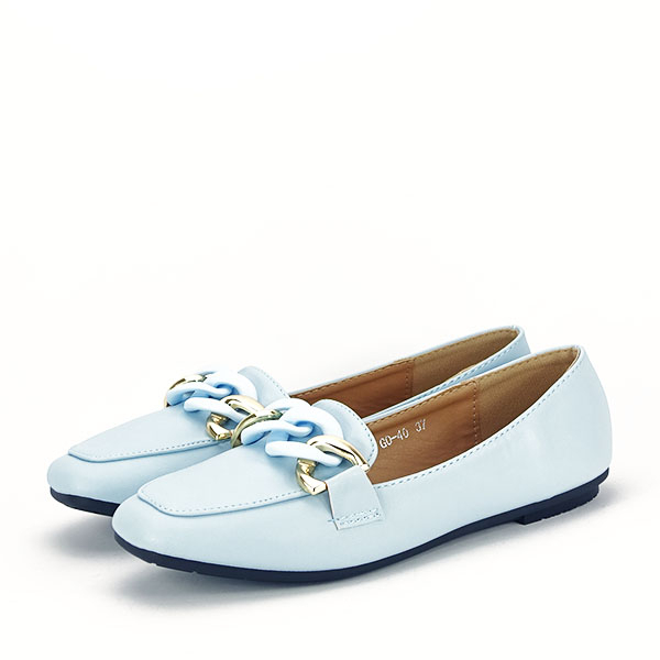 Mocasini albastri office/casual Britney [2]