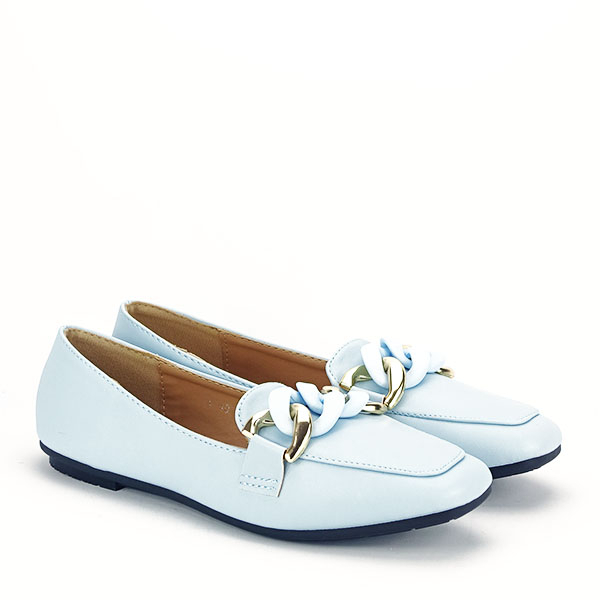 Mocasini albastri office/casual Britney [3]
