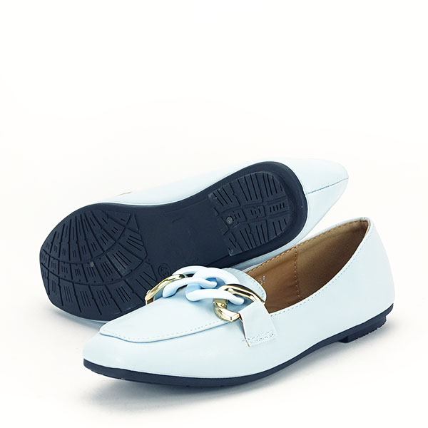 Mocasini albastri office/casual Britney [8]
