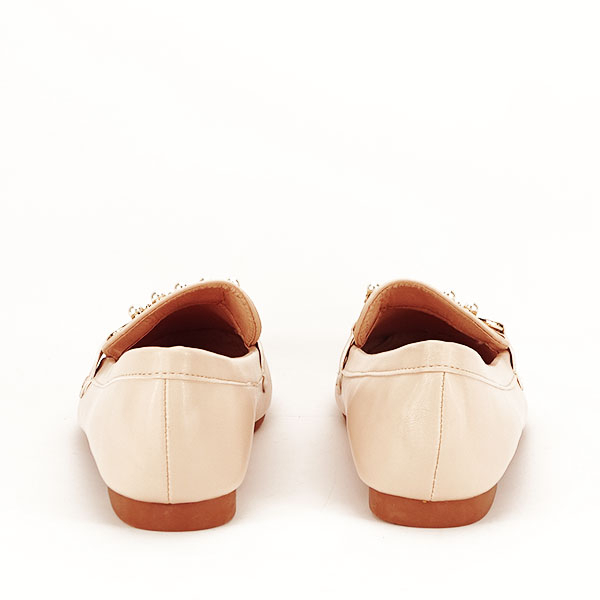 Mocasini bej cu perle Meredith [5]