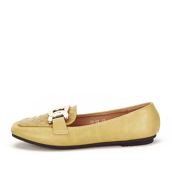 Mocasini galben mustar Corina [2]