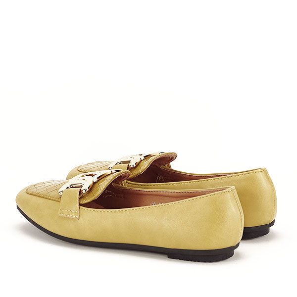 Mocasini galben mustar Corina [4]
