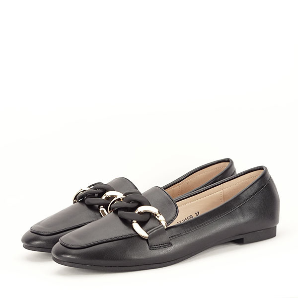 Mocasini negri Gloria [2]