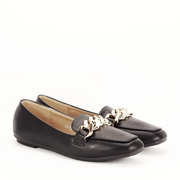 Mocasini negri Lavinia [3]