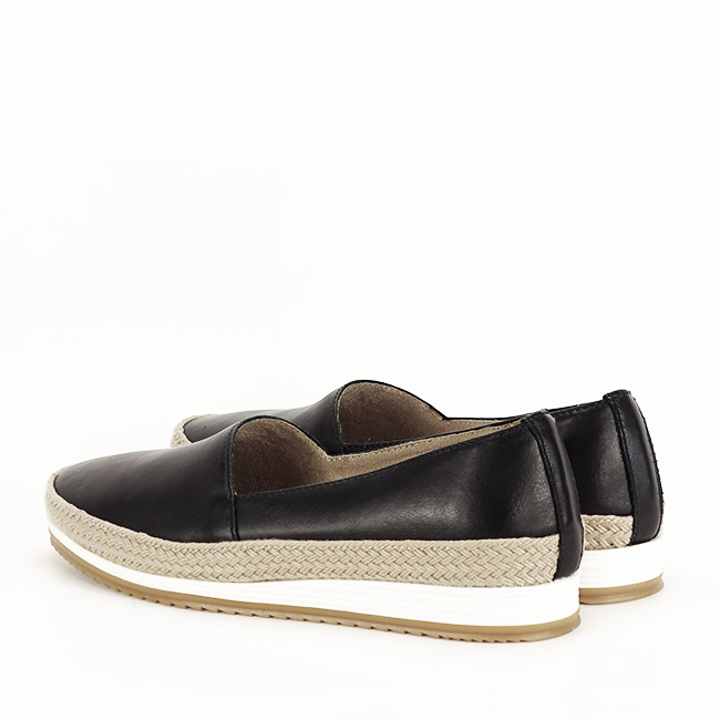 Mocasini piele naturala negri B-LR8383 02 [4]