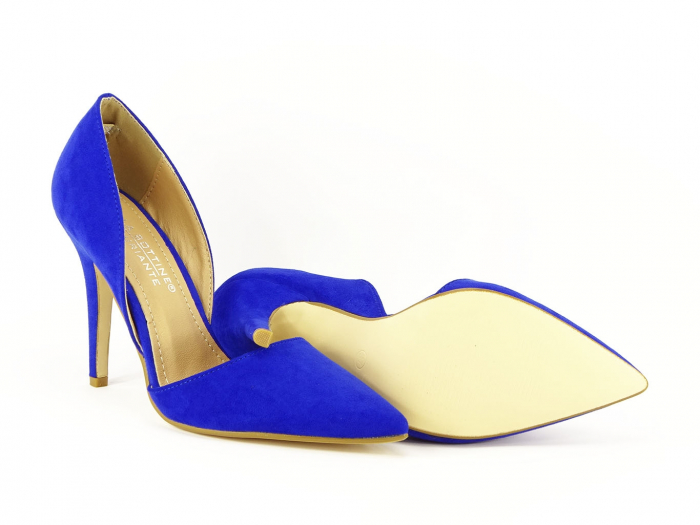 PANTOFI ALBASTRI DECUPATI B-LBS2030 04 [4]