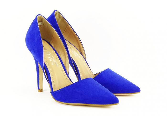 PANTOFI ALBASTRI DECUPATI B-LBS2030 04 [2]