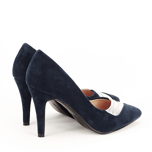 Pantofi albastru inchis office/elegant Briana 04 [6]