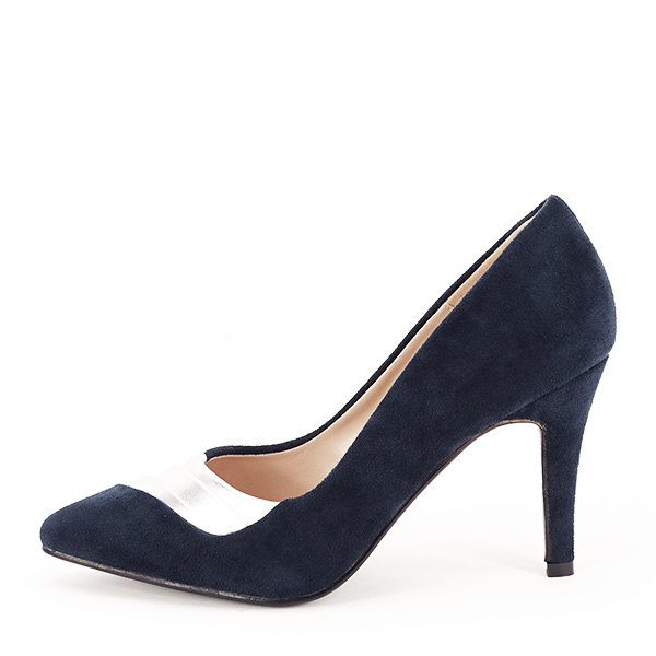 Pantofi albastru inchis office/elegant Briana 04 [2]