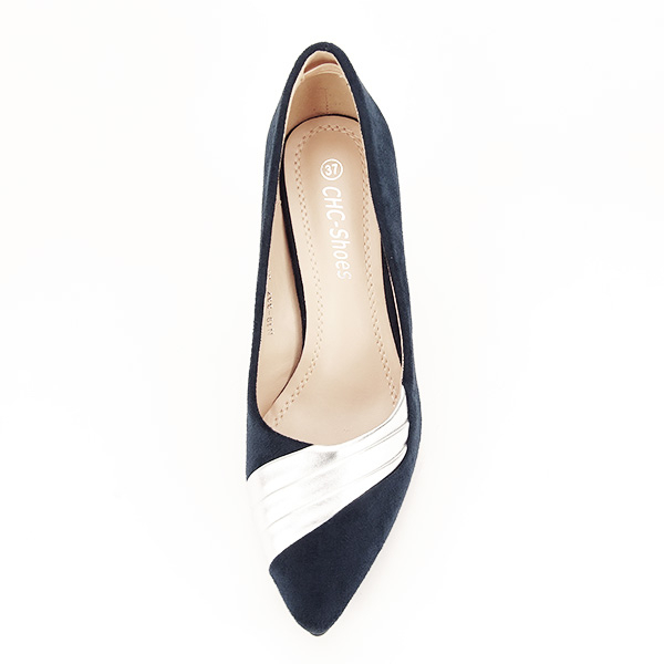 Pantofi albastru inchis office/elegant Briana 04 [7]