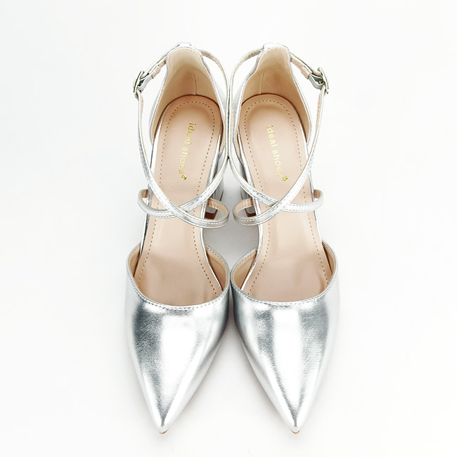 Pantofi argintii eleganti 8710 04 [7]