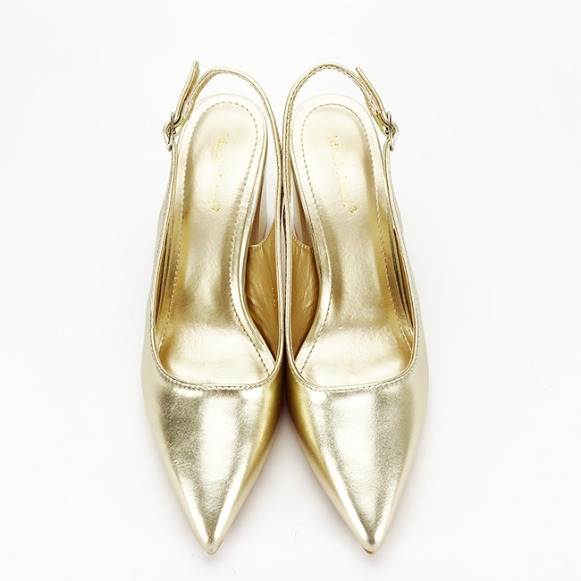 Pantofi aurii eleganti 8711 04 [7]