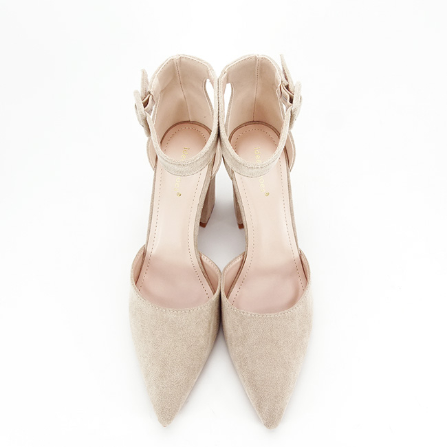 Pantofi bej decupati 8708 04 [7]