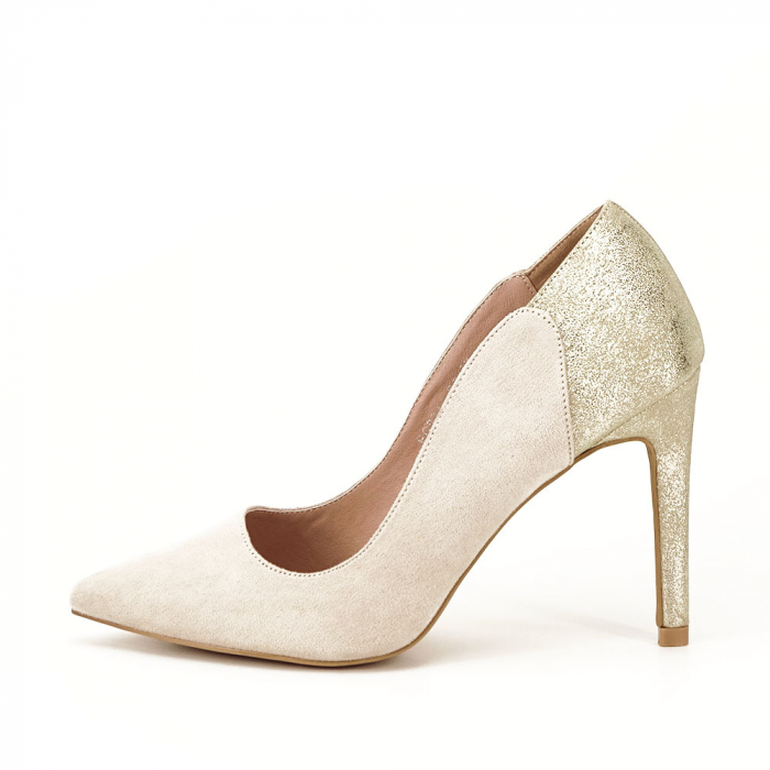 PANTOFI BEJ ELEGANTI MOON 02 [2]