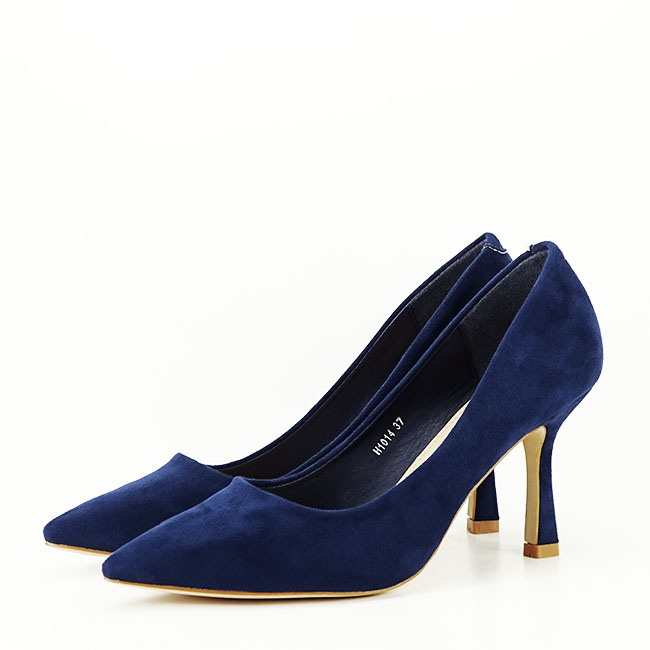 Pantofi bleumarin eleganti H1014 01 [2]