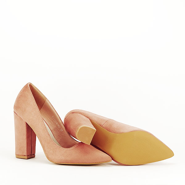 Pantofi cu toc nude Leila 02 [8]