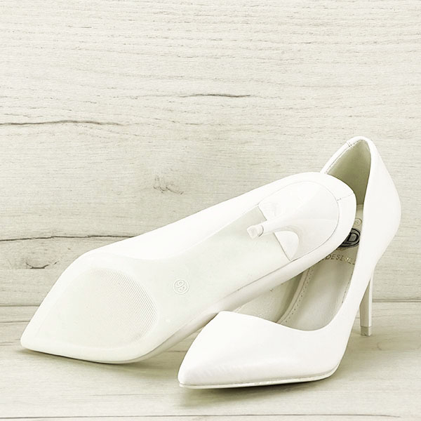 Pantofi eleganti albi BG1313 02 [8]