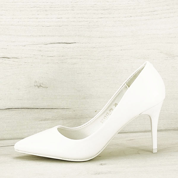 Pantofi eleganti albi BG1313 02 [2]