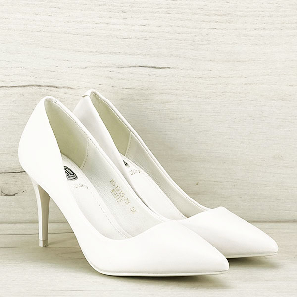 Pantofi eleganti albi BG1313 02 [3]
