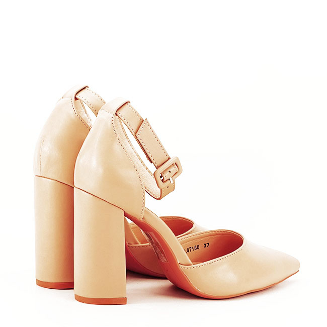 Pantofi eleganti bej BLQ7180 01 [6]