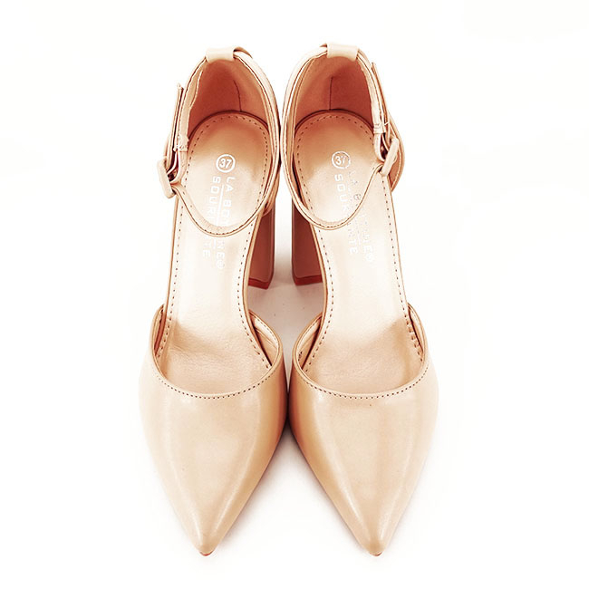 Pantofi eleganti bej BLQ7180 01 [7]