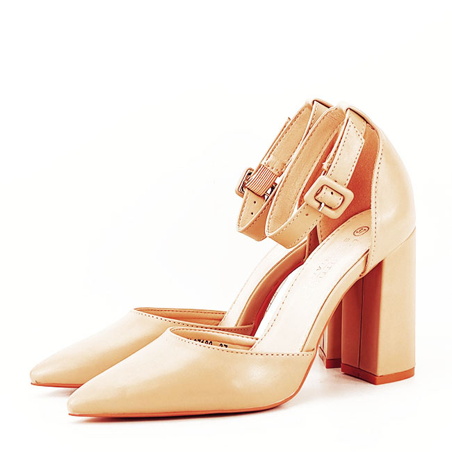 Pantofi eleganti bej BLQ7180 01 [2]