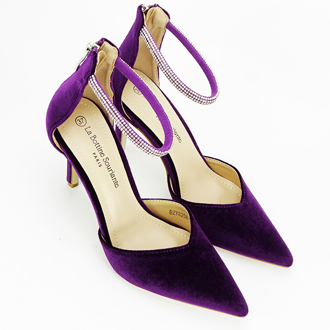 Pantofi eleganti mov BZY8258 03 [8]