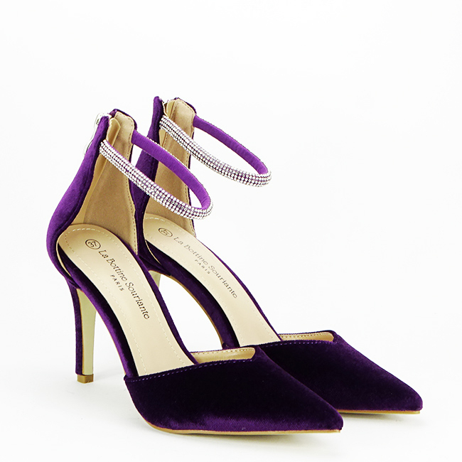 Pantofi eleganti mov BZY8258 03 [7]