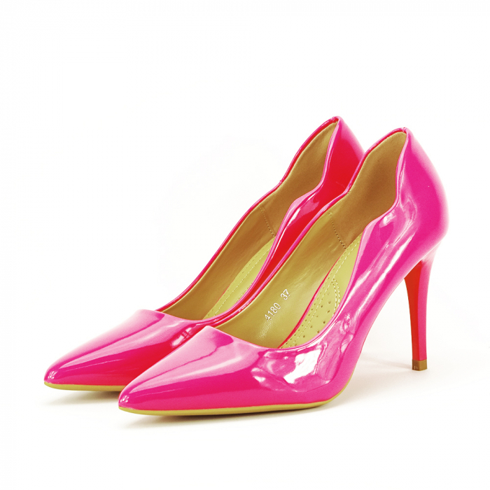 Pantofi fuxia lacuiti Tiffany 03 [3]