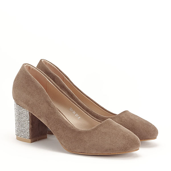 Pantofi maro deschis eleganti Brenda 04 [2]