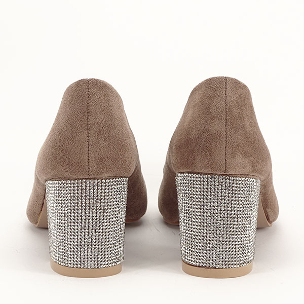 Pantofi maro deschis eleganti Brenda 04 [5]